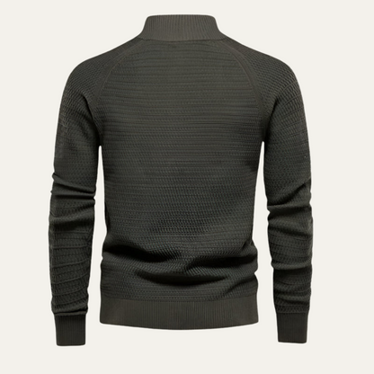 Luxury Pure Cashmere Mens Cardigan Sweater