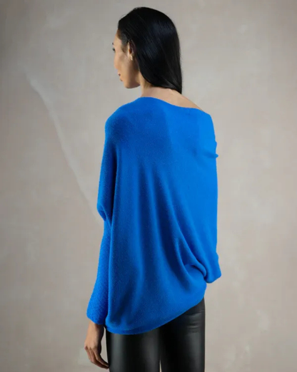 Feminine Knit Top with Bell Sleeve