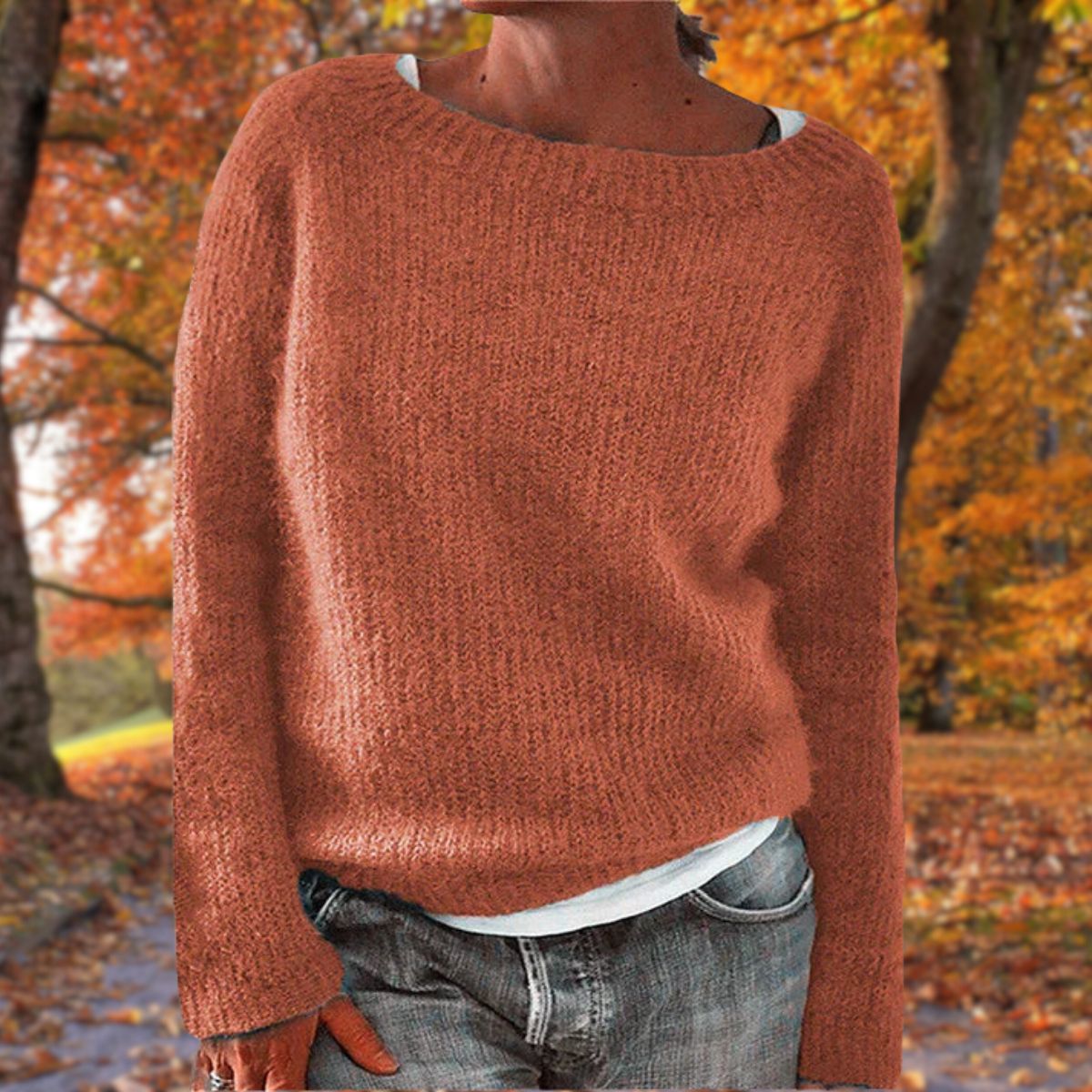 Soft Oversized Women's Knit Sweater