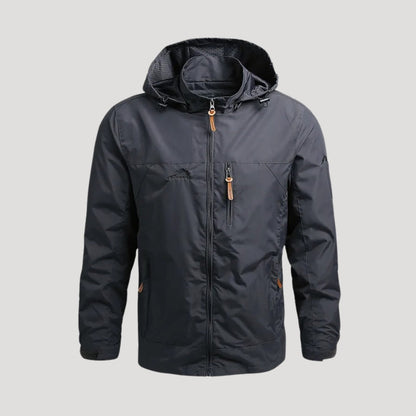 Classic Fit Waterproof Mens Jacket - Practical Everyday Wear