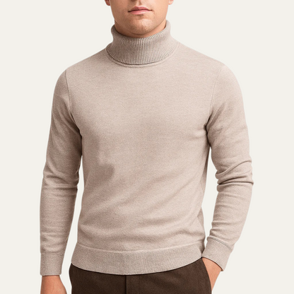 Traditional Mens Crew Neck Knit Sweater