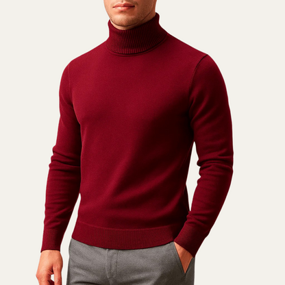 Traditional Mens Crew Neck Knit Sweater