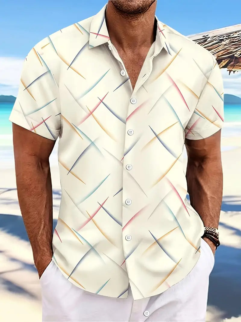Classic Fit Short Sleeve Casual Shirt