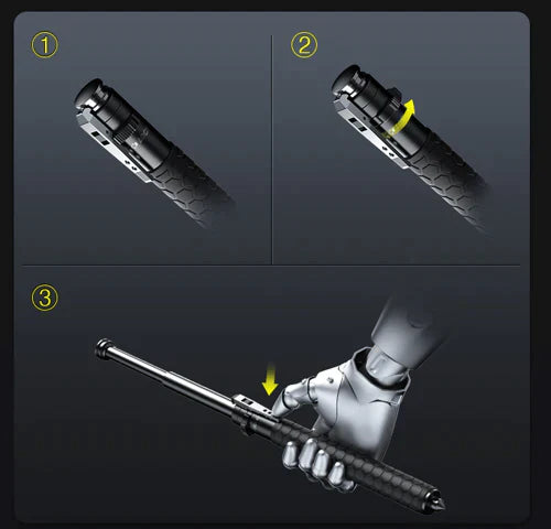 Compact Adjustable Folding Cane