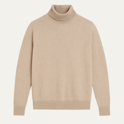 Traditional Mens Crew Neck Knit Sweater - Nocini