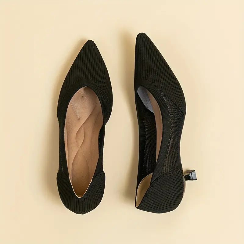 Comfortable Low Heel Pumps for Women