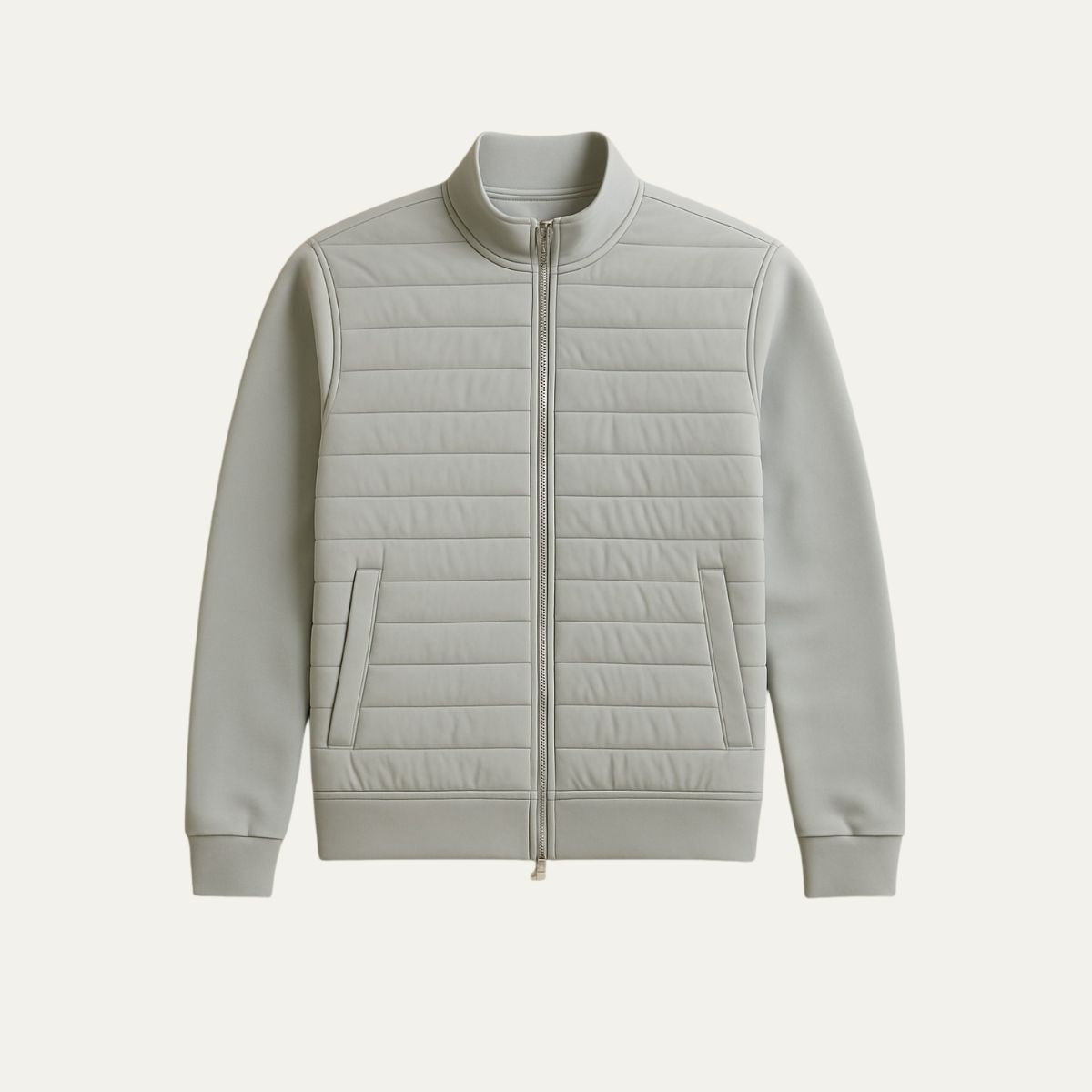 Relaxed Fit Bomber Jacket for Men