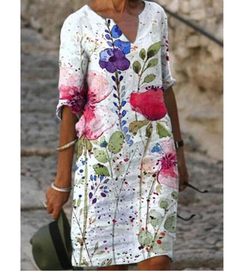 Stylish Designer Print Women's Dresses