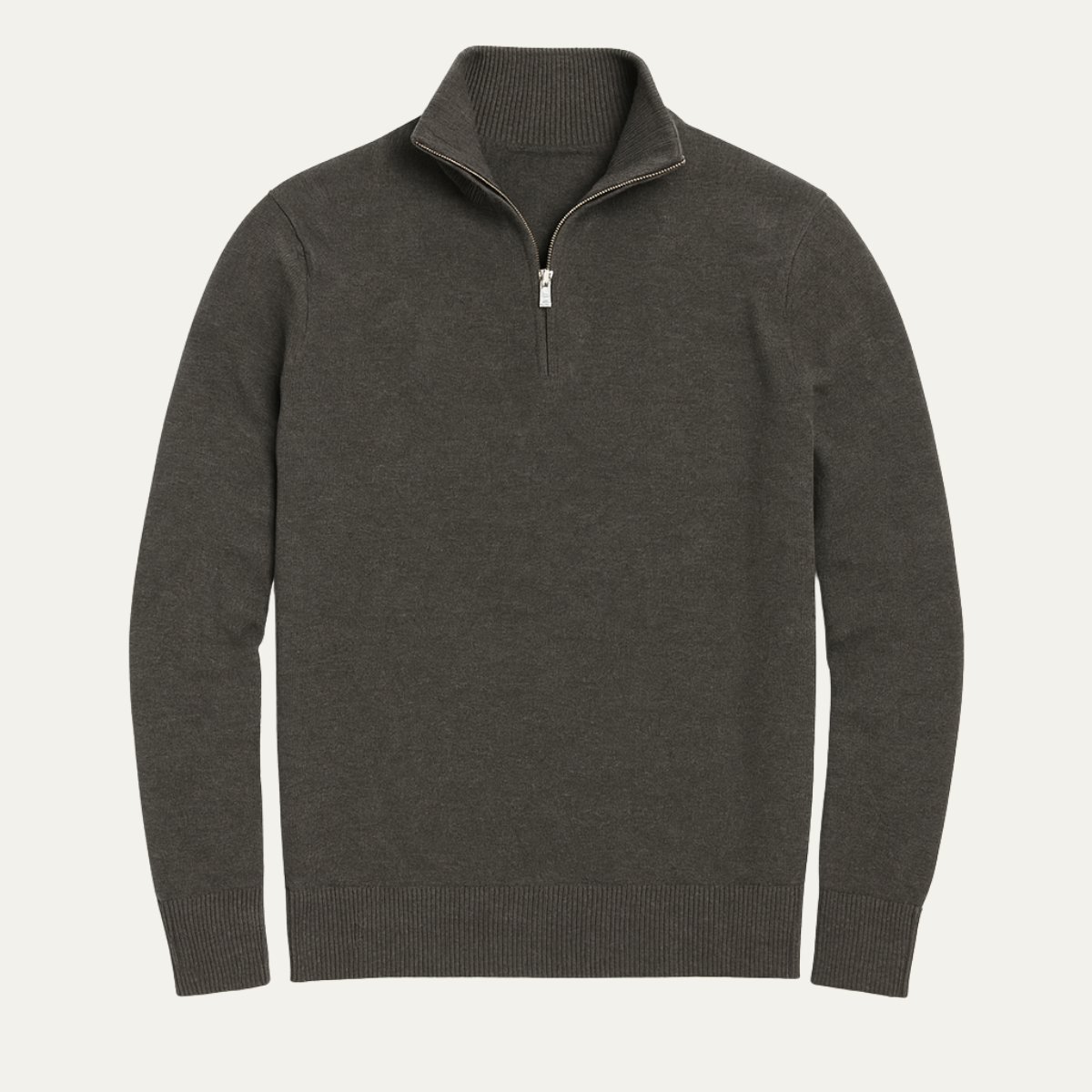 Men's Breathable Quarter Zip Fleece Sweater - Nocini
