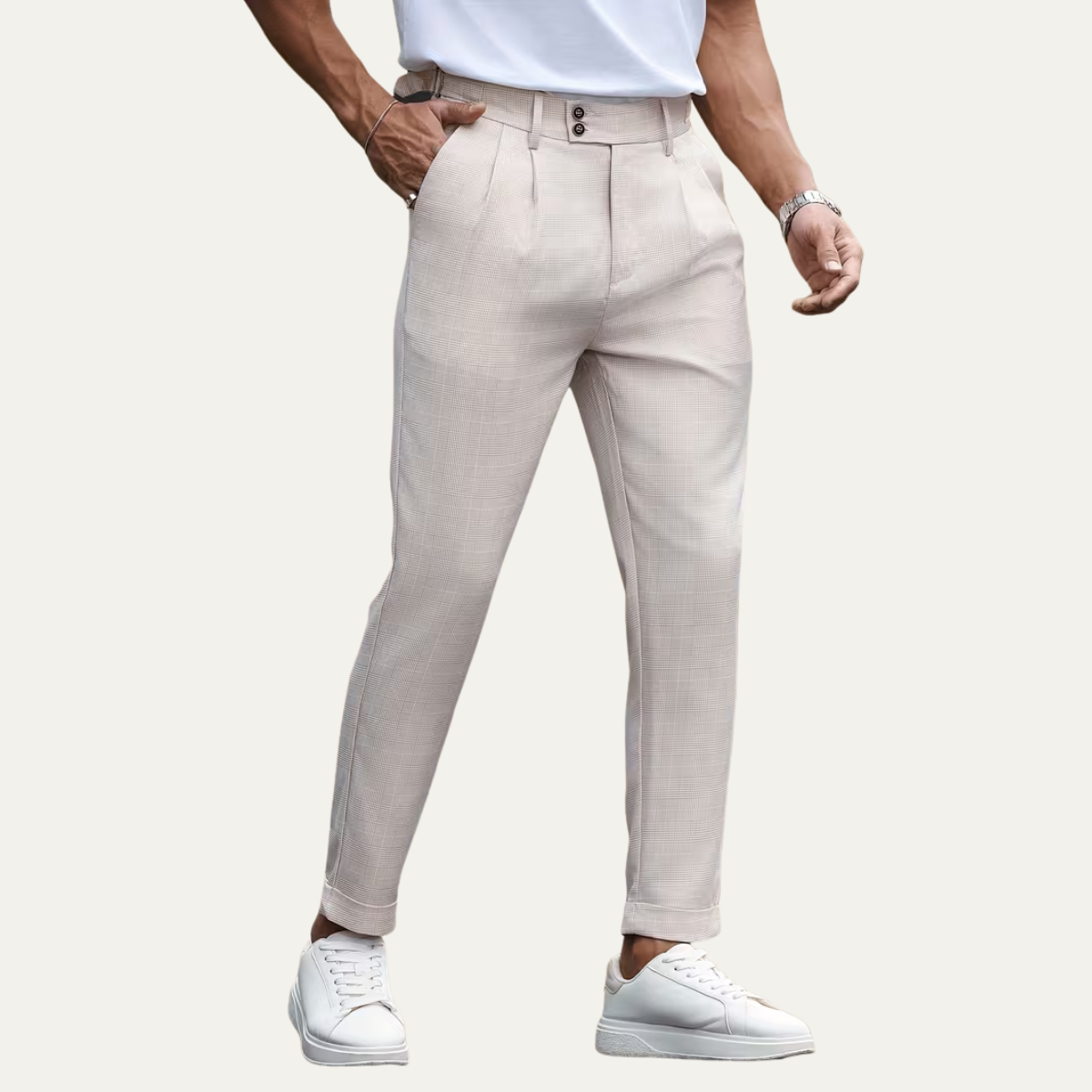 Slim Fit Mens Classic Work Dress Pants