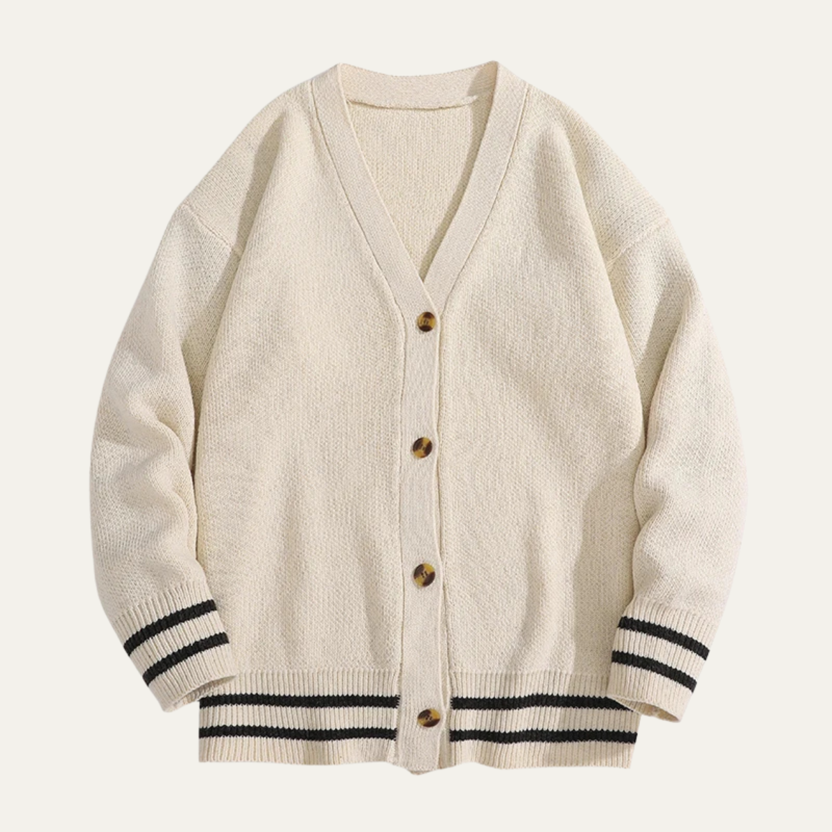 Casual Men's V Neck Knit Sweater Cardigan