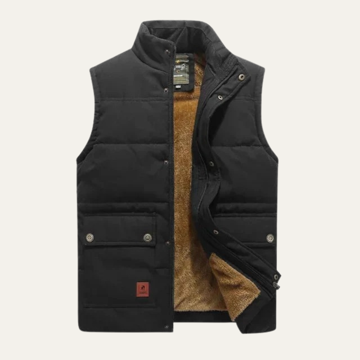 Thermal Insulated Men's Fleece Lined Winter Vest