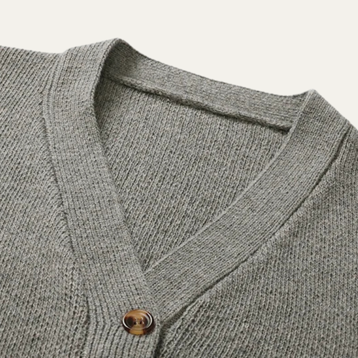Casual Men's V Neck Knit Sweater Cardigan