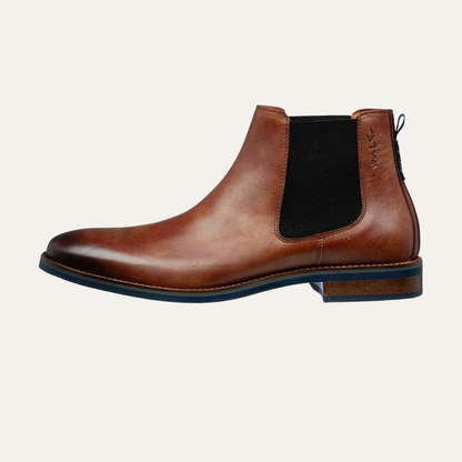 Timeless Brown Leather Chelsea Boots for Men
