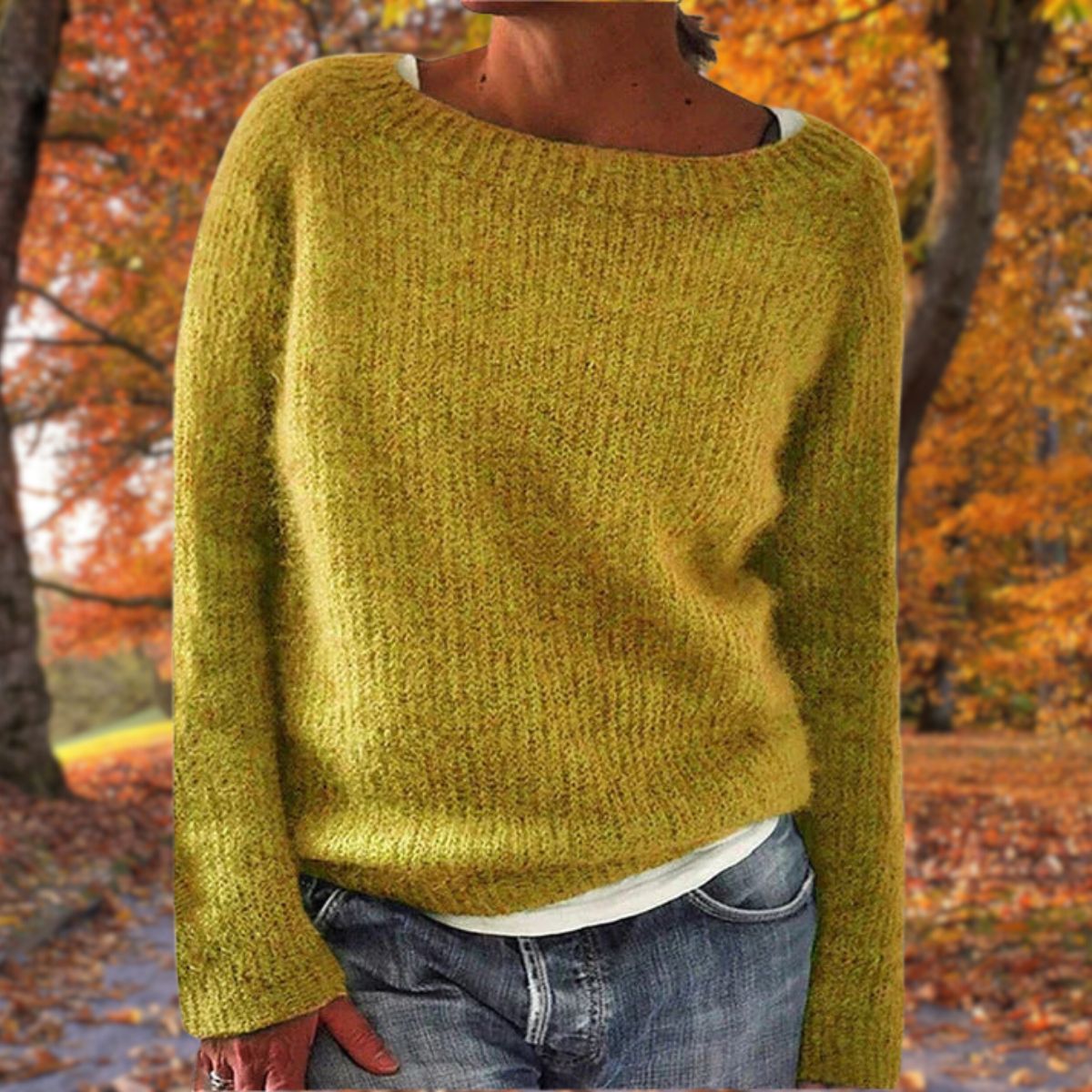 Soft Oversized Women's Knit Sweater - Nocini