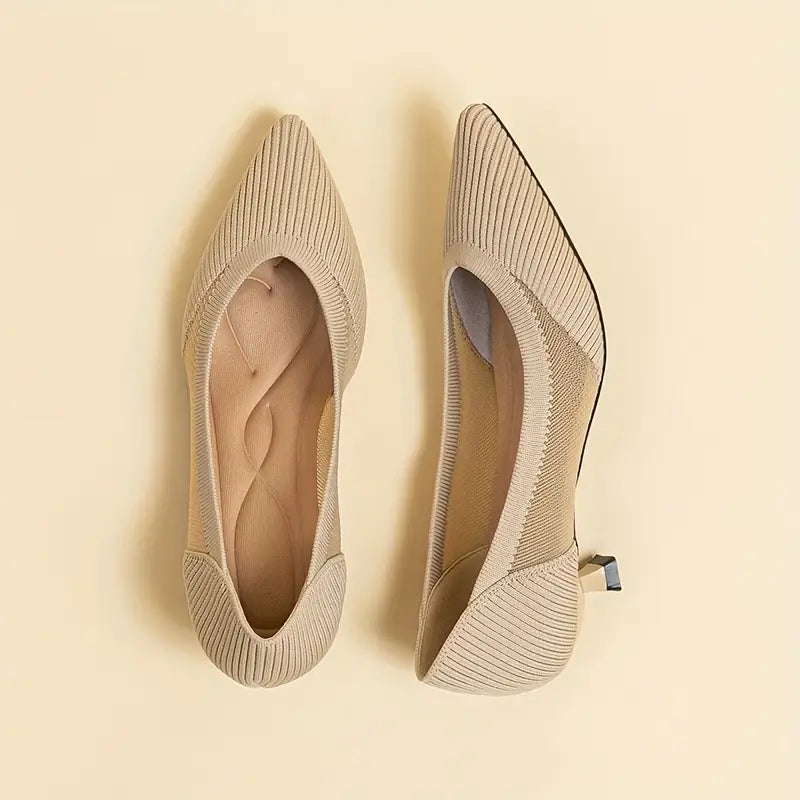 Comfortable Low Heel Pumps for Women - Nocini
