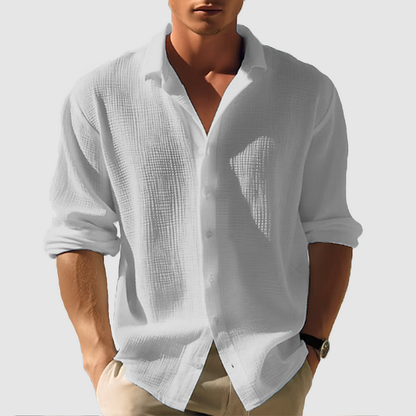 Men's Traditional Fit Button Down Dress Shirt