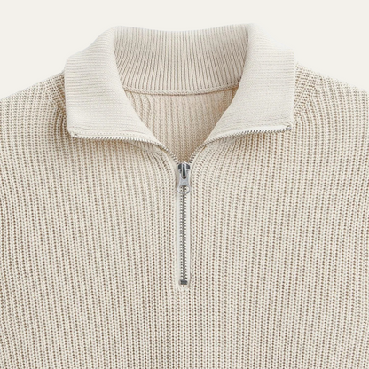 Men's Slim Fit Breathable Knitted Jumper Sweater