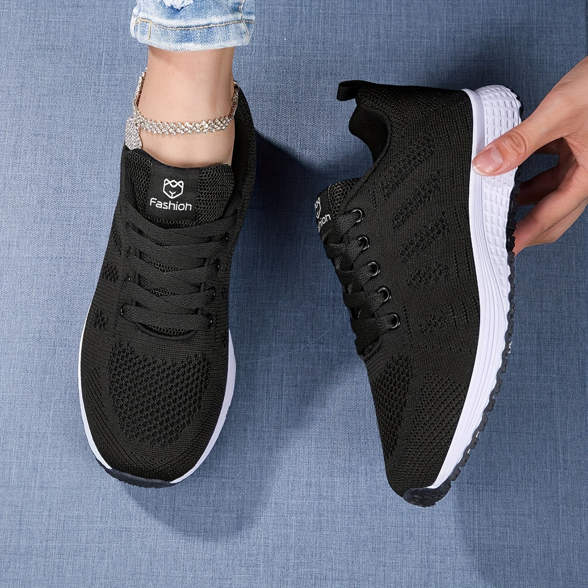 Women's Breathable Casual Low Top Running Shoes