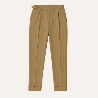 Classic Fit High Waisted Dress Pants for Men - Nocini