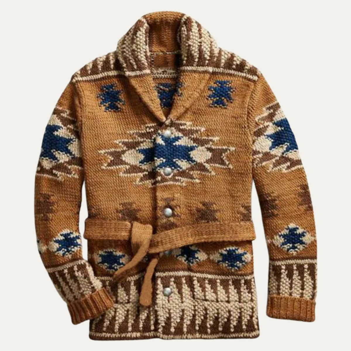 Classic Men's Cable Knit Winter Sweater - Nocini
