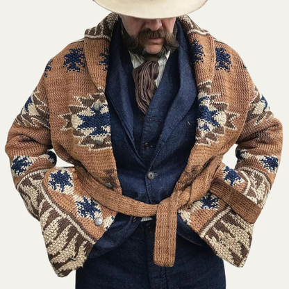 Classic Men's Cable Knit Winter Sweater