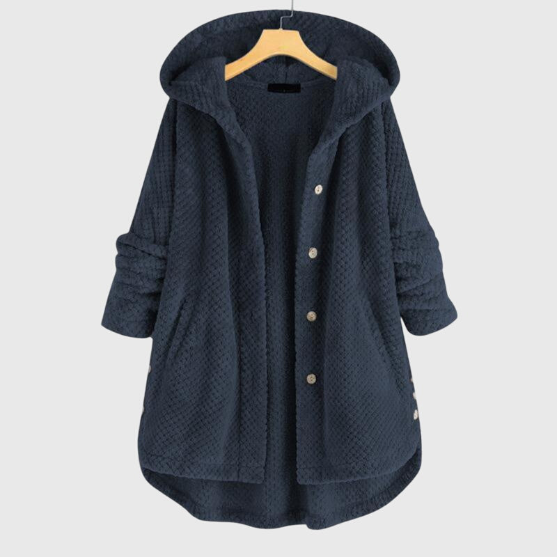 Warm Fleece Hooded Jacket