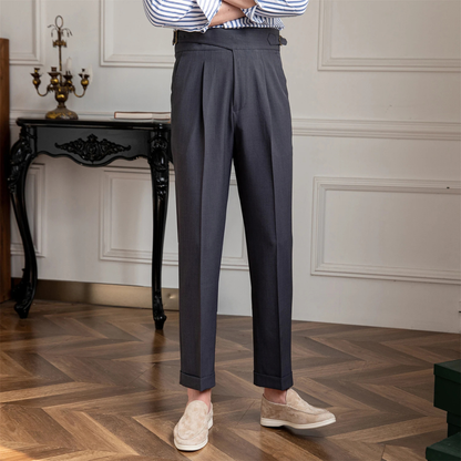 Classic Men's Formal Straight Leg Pants