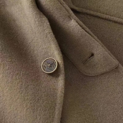 Warm Wool Pea Coat Men's Classic Jacket