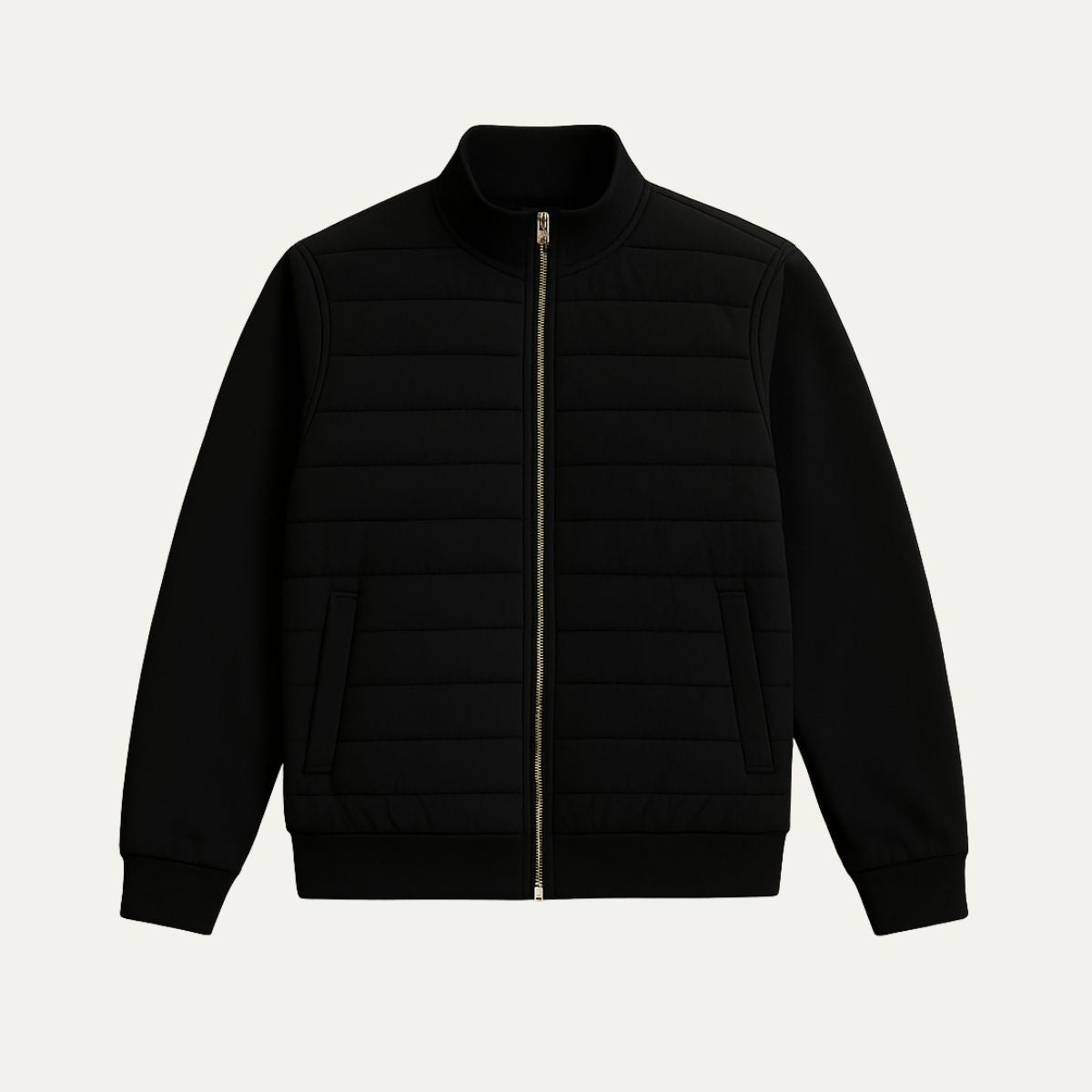 Relaxed Fit Bomber Jacket for Men