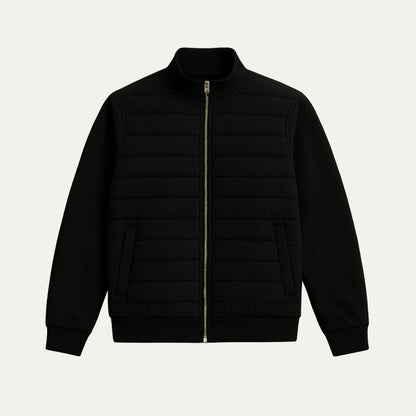 Relaxed Fit Bomber Jacket for Men