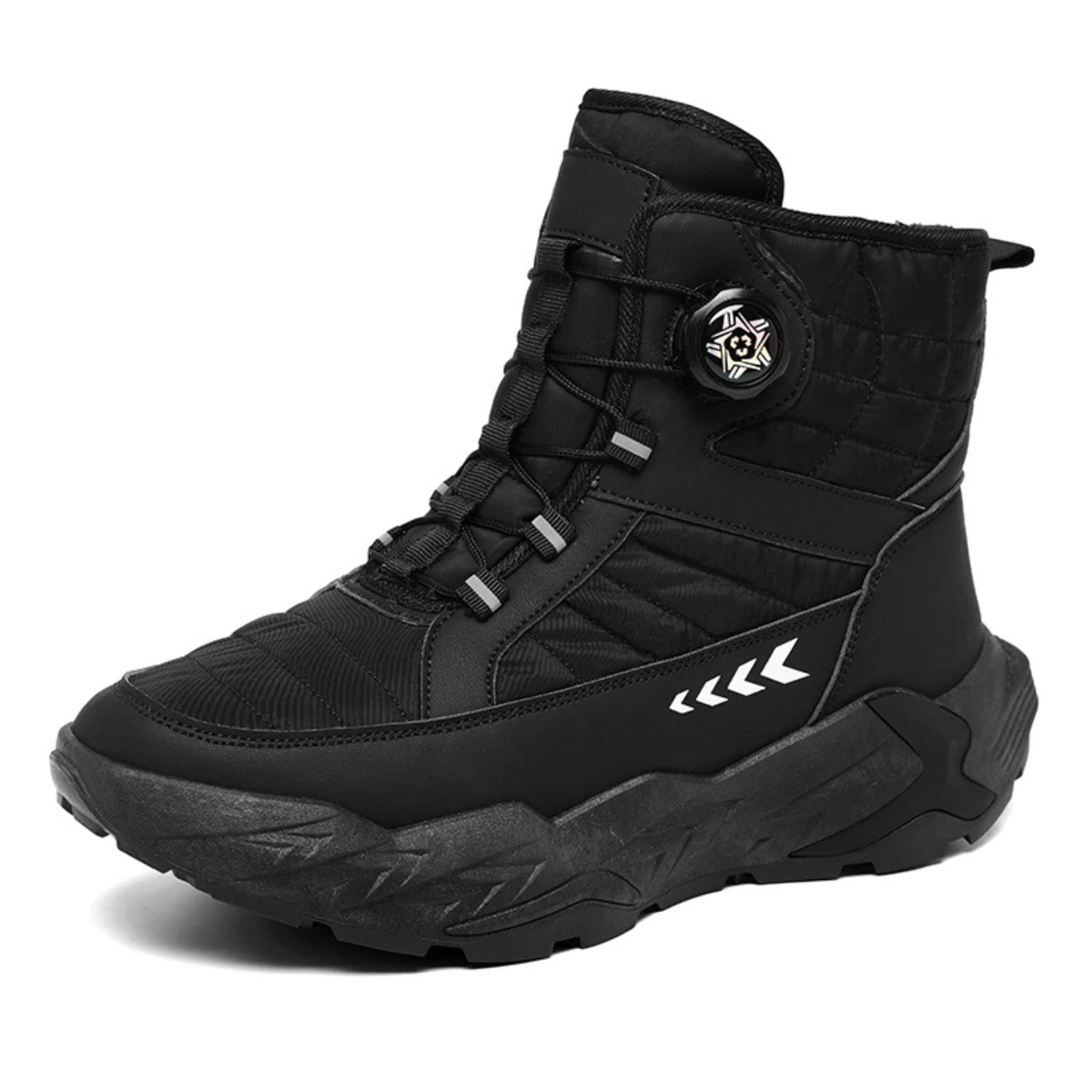 Warm Waterproof Insulated Snow Boots for Men