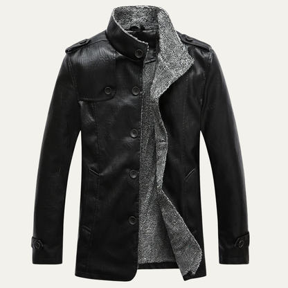 Cozy Men's Fleece Lined Zipper Jacket