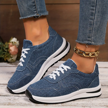 Comfortable Orthopedic Lace Up Sneakers for Daily Wear - Nocini
