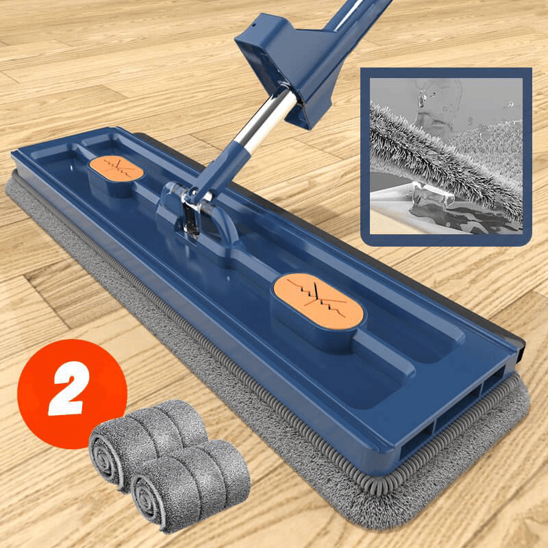 360° Rotatable Mop - FlexiClean-Blue-Nora Luxe
