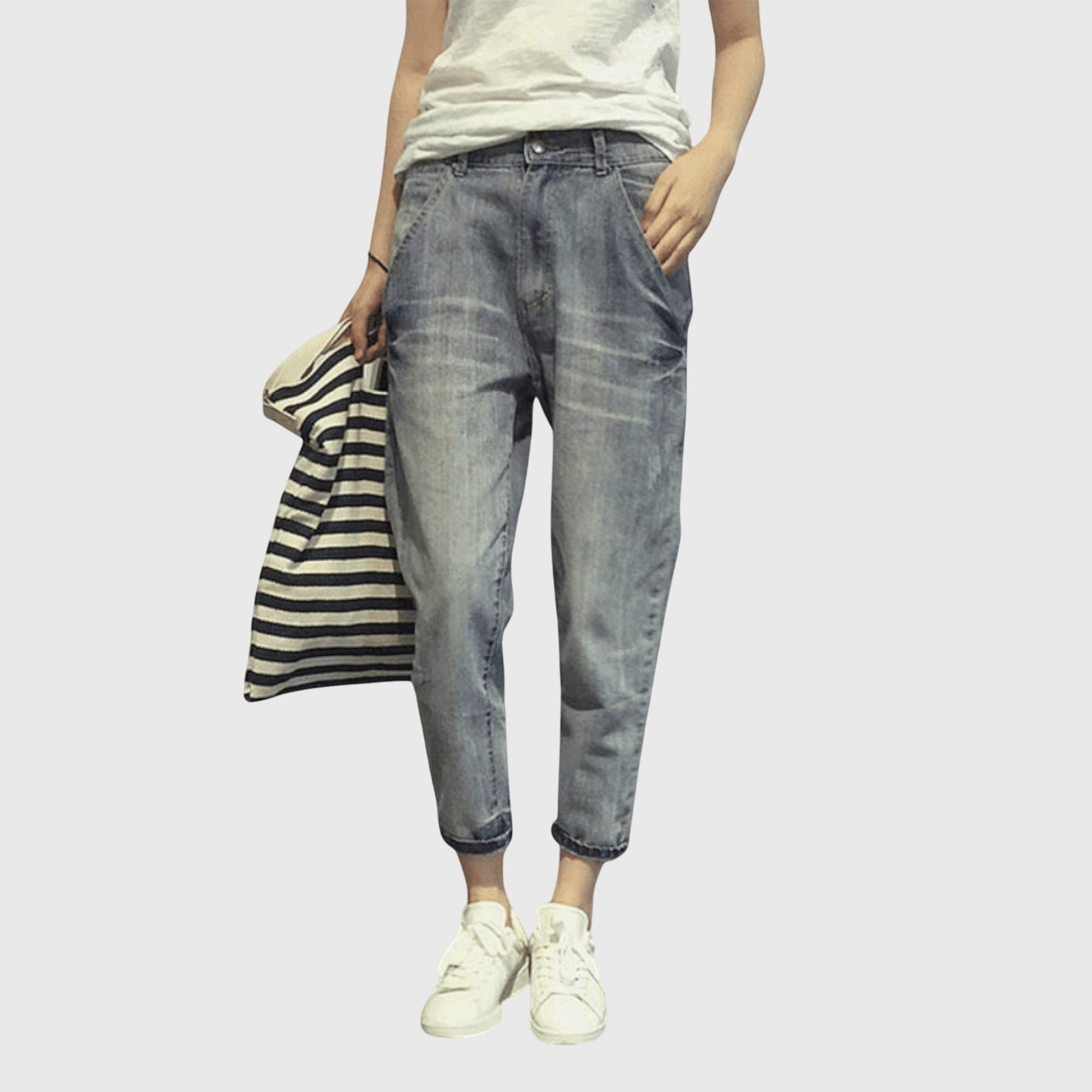 Classic Comfortable Cotton Pants for Women - Nocini