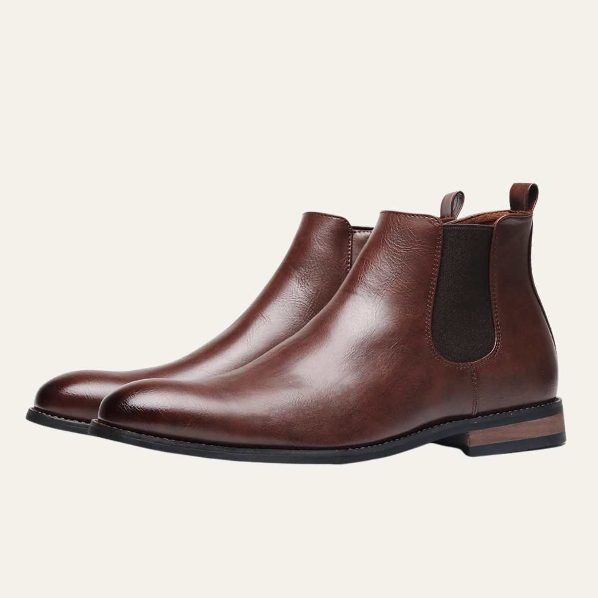 Stylish Men's Comfortable Leather Chelsea Boots - Nocini
