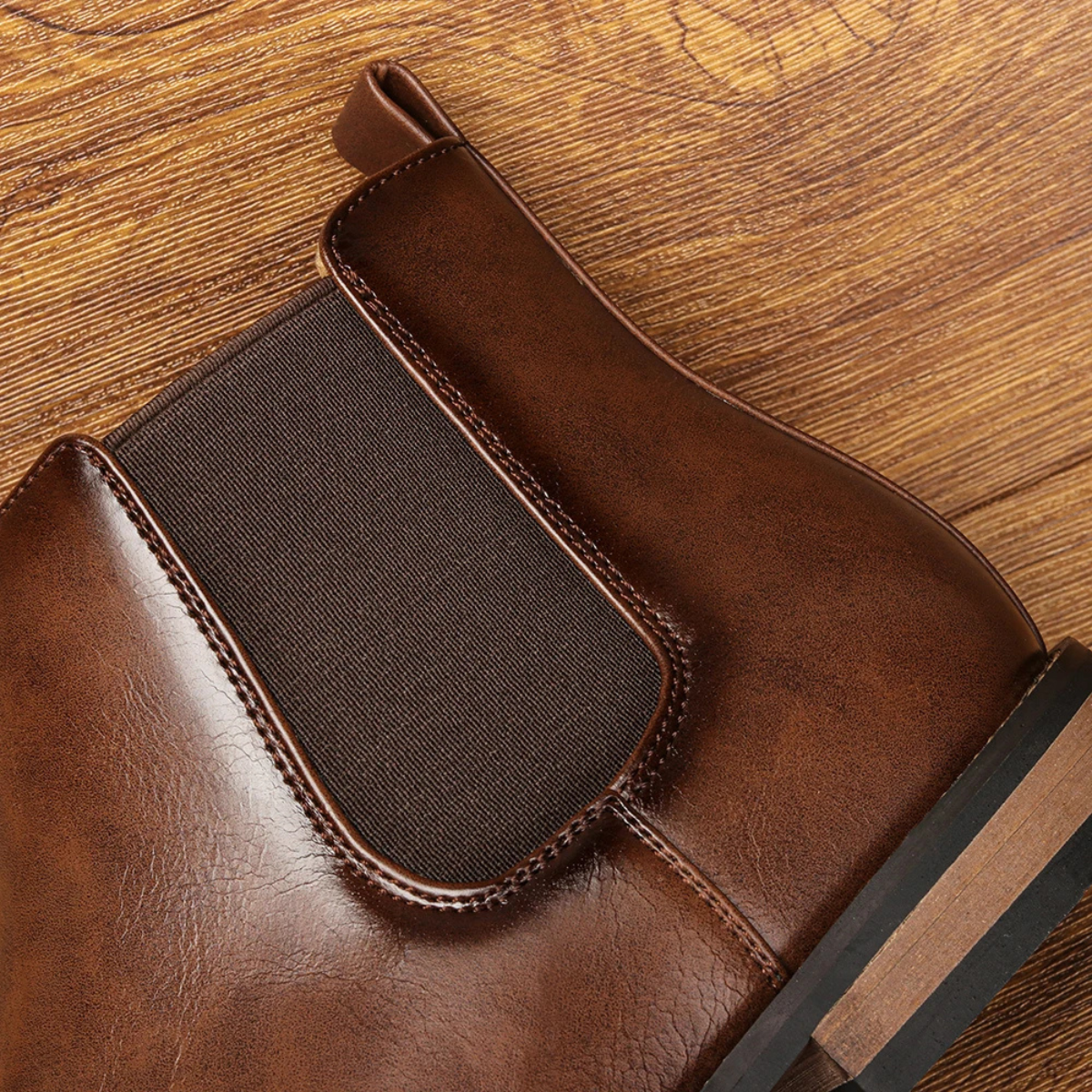 Stylish Men's Comfortable Leather Chelsea Boots