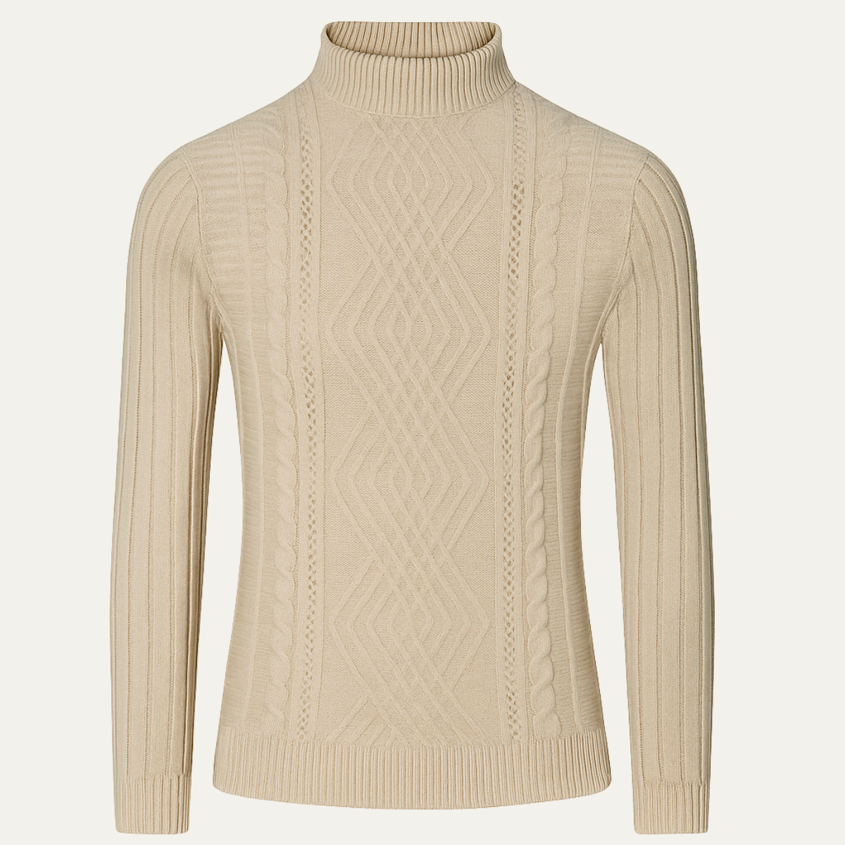 Men's Fine Knit Crew Neck Slim Fit Sweater - Nocini
