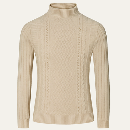 Men's Fine Knit Crew Neck Slim Fit Sweater - Nocini