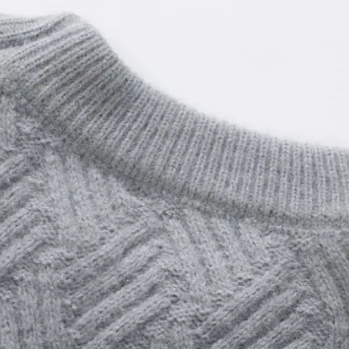 Soft Men's Cashmere Crew Neck Winter Sweater