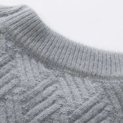Soft Men's Cashmere Crew Neck Winter Sweater
