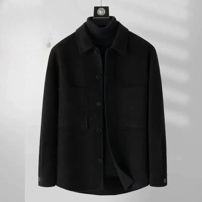 Warm Wool Pea Coat Men's Classic Jacket