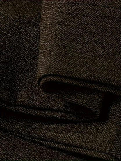 Classic Wool Pants for Men - Comfortable Slim Fit
