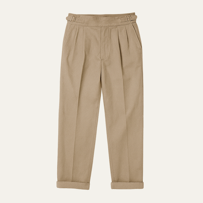 Comfortable Men's Straight Leg Khaki Dress Pants - Nocini