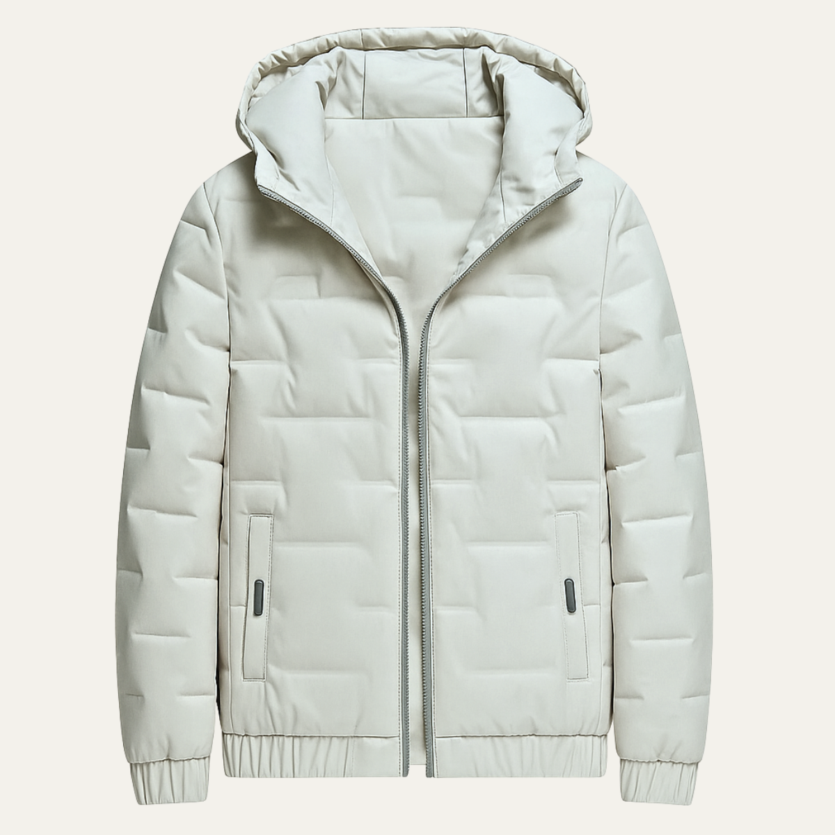 Warm Waterproof Men's Ski Parka Jacket Khaki - Nocini
