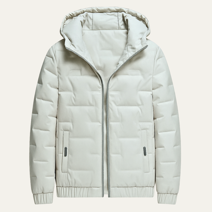 Warm Waterproof Men's Ski Parka Jacket Khaki - Nocini