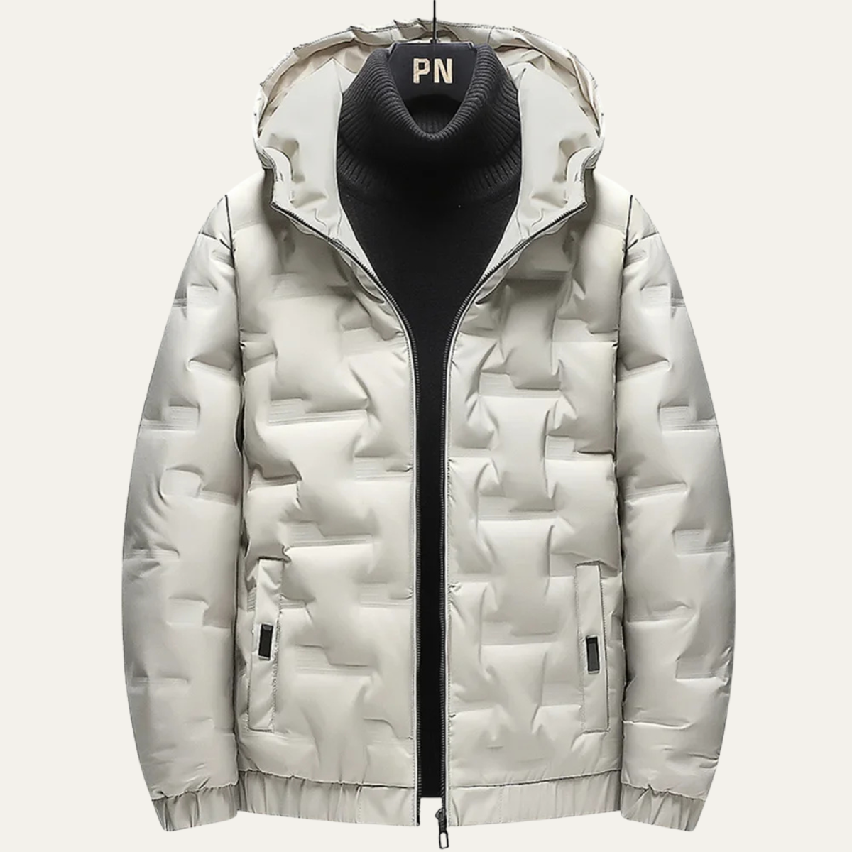 Warm Waterproof Men's Ski Parka Jacket Khaki