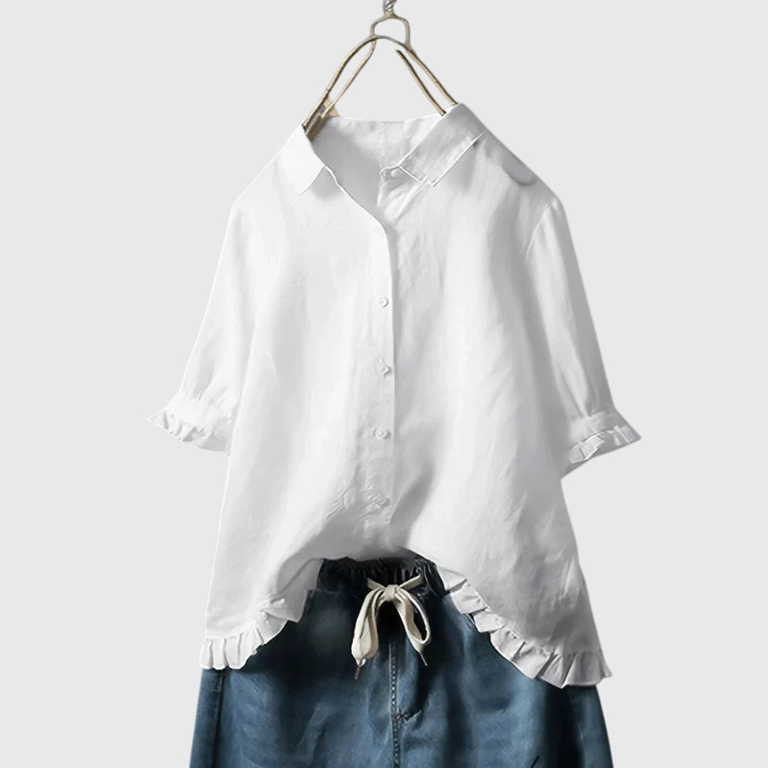 Classic Casual Women's Cotton Shirt - Nocini