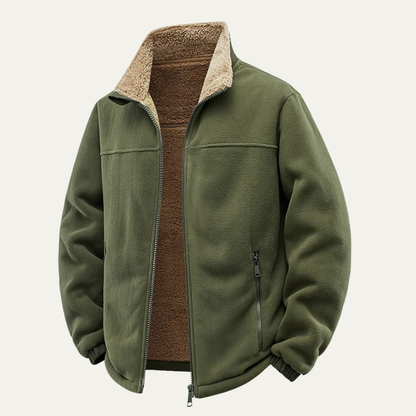 Cozy Men's Lightweight Fleece Jacket